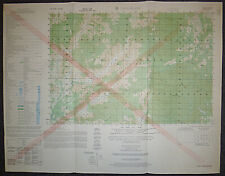 Rare MAP - Viet Cong Captured - US MAP - Bao Loc 6545 iv, Chau Doc, Vietnam War picture