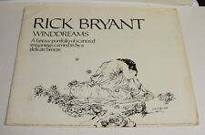 ORIGINAL 1981 WINDDREAMS - RICK BRYANT - PORTFOLIO - WITH 5 PLATES - CONTINUITY picture