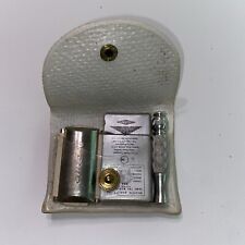VTG Gillette Razor Set with Travel Case - As Is picture