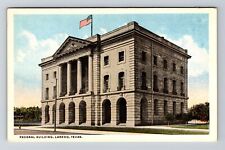 Laredo TX-Texas, Federal Building Vintage Souvenir Postcard picture