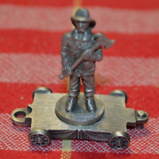 FORT PEWTER - LASTING EXPRESSIONS PEWTER TRAIN CAR Pewter Fireman (5-2) picture