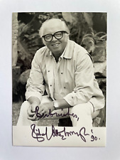 Richard Attenborough - Jurassic Park - Original Hand Signed Autograph picture