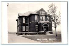 c1910's Apostolic Church Princeville Illinois IL RPPC Photo Antique Postcard picture