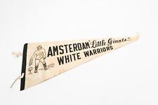 Large Vintage Amsterdam Little Giants Souvenir Felt Pennant picture