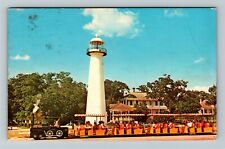 Biloxi MS-Mississippi, Shrimp Tour Train, 50min Tour, c1973 Vintage Postcard picture