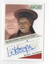 Whoopi Goldberg Women of Star Trek Art & Images TNG Quotable Autograph Card Auto picture