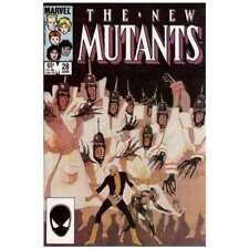 New Mutants (1983 series) #28 in Near Mint condition. Marvel comics [u