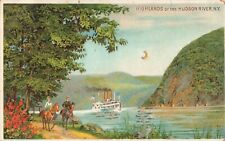 pc6451 postcard Die Cut Hold To Light HTL Hudson River Highlands picture