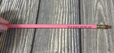 Vintage Pink WE Olson Electric Inc Spruce and Greenhouse Unsharpened Pencil picture