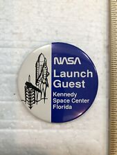 Vintage NASA Guest Button picture