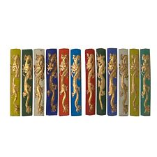 Chinese Calligraphic Multi Color Ink Sticks With Golden Color Dragon ws3151 picture