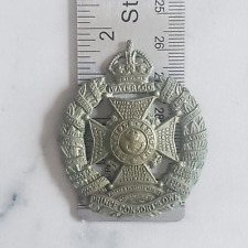 The Rifle Brigade Prince Consort's Own Regiment Cap Badge KC No Lugs picture