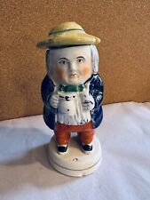Antique ( 19th Century ) Staffordshire Toby Figural Mustard Pot picture