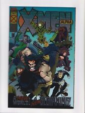 X-Men Alpha #1 Marvel 1995 Chromium Foil Cover 1st App Dark Beast NM+ picture