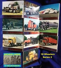 1995 Bon Air 18 WHEELERS Series 2 BASE Trading Card Set (100) & Wrapper picture