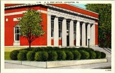 1940'S. U.S. POST OFFICE. LEXINGTON, VA. POSTCARD TM14 picture