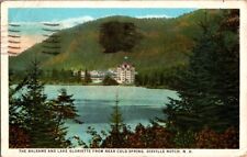 Vintage 1927 The Balsams and Lake Gloriette Dixville Notch NH Postcard picture