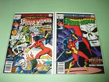 Lot 23 Spider-Woman run 2-8 11 14 15 24 31-36 39 40 42 43 45 most VF 1978 1-50 picture