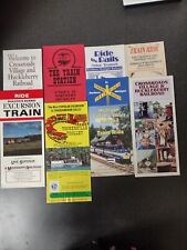 Vintage Tourist Rail Brochures lot of 18 picture