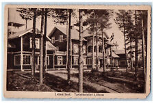 Lekvattnet Sweden Postcard Tourist Hotel Lillehammer c1930's Vintage Unposted picture