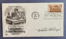 SIGNED MICHELLE PHILLIPS FDC AUTO FIRST DAY COVER - THE MAMA'S & THE PAPA'S picture