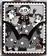 Disney Pin Trading Stamp Collection NBC Present Lock, Shock, Barrel (CHASER) B&W picture