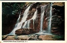 Ellenville N.Y. Vintage Postcard Hanging Rock Falls Waterfalls  picture
