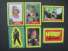 HARRY & the HENDERSONS CARDS & STICKERS Your Pick Complete your Set 1987 Topps picture