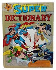 The Super Dictionary 1st Edition Joe Kubert 1978 Hard Cover DC Comics Vintage picture