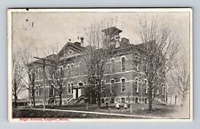 Lapeer MI-Michigan, High School, Antique, Souvenir, Vintage c1907 Postcard picture
