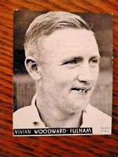 Vivian Woodward Fulham Topical Times Great Players 1938 picture