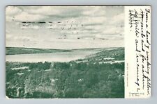 Ithaca NY-New York, Cayuga Lake, Cornell University, Vintage Postcard picture