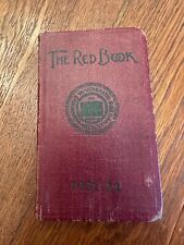 vintage 1931 Indiana University Red Book student handbook Hoosiers 305 pages ads picture