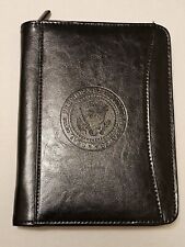 White House Presidential Seal Portfolio Leather W/Zipper picture