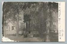 526 N Market Street JOHNSTOWN NY Antique House RPPC Photo Postcard 1910s picture