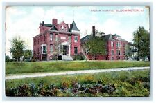 c1910's Brokaw Hospital Bloomington Illinois IL Unposted Antique Postcard picture