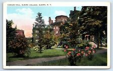 Postcard Cowles Hall, Elmira College, NY H189 picture