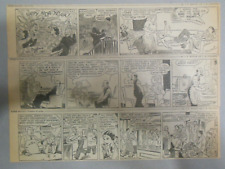 (303) Dixie Dugan Dailies by McEvoy & Striebel from 1936 Size: 3 x 12 inches picture