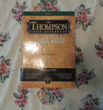 Handi size Thompson chain reference bible KJV 5th improved edition. picture