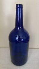 Vintage John Harvey Spain Cobalt Blue Glass Bottle ~Excellent No Chips or Cracks picture