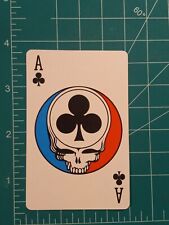1989 ARISTA RECORDS music Card THE GRATEFUL DEAD ACE of Clubs picture