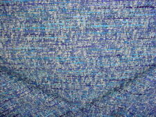 5-1/4Y DECADENT SANTA FE LAPIS BLEU BLUE TEXTURED TWEED UPHOLSTERY FABRIC  picture