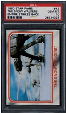 1980 Topps Star Wars Empire Strikes Back #43 The Snow Walkers PSA 10 POP 16 picture