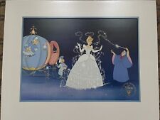 Vintage Disney Cinderella  Exclusive Commemorative Lithograph 1995 W/Sleeve picture