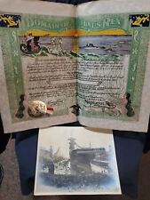 USS Lexington Photo and 1937 Domain of Neptunes Rex and the Golden Dragon picture
