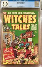 Witches Tales #5 CGC 6.0 OW/W Great Precode Horror picture