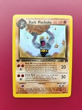 Pokémon TCG Dark Machoke Rocket 1st Edition Uncommon 40/82 - Near Mint NM picture