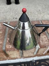 Vintage Moller Pilamity 18/8 Stainless Post Modern Teapot Tea Pot Kettle  picture