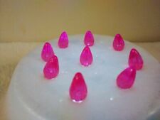 50 PINK SMALL TWIST BULBS Ceramic Christmas Tree Lights picture