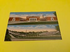 Meridian, Mississippi ~ New Senior High -Junior College & Stadium Vint  Postcard picture